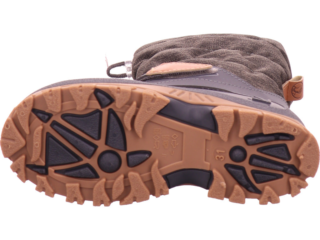Lurchi Unisex - Kids' Moon Boots Finn in Grey