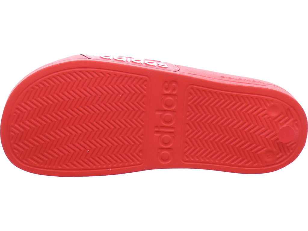 Adidas Unisex - Erwachsene Badeschuh Adilette Shower in rot