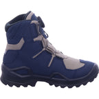 lowa Jungen Moonboots Milo Evo Gtx Hi Boa Jr in blau