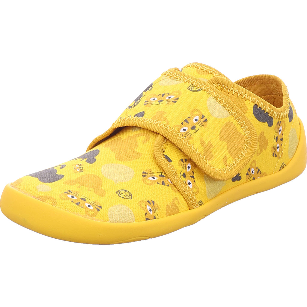 Affenzahn Jungen Barfußschuhe Movy Tiger in gelb