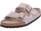 Pánské pantofle Birkenstock Arizona Soft Footbed v béžové barvě