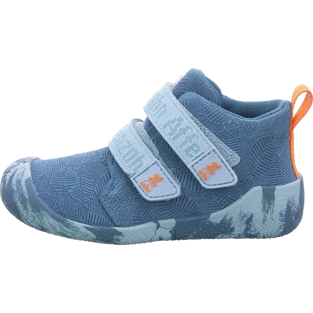 Affenzahn Jungen Lauflernschuh Leather Talky Hase in grün