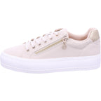 s.Oliver women's sneakers in beige