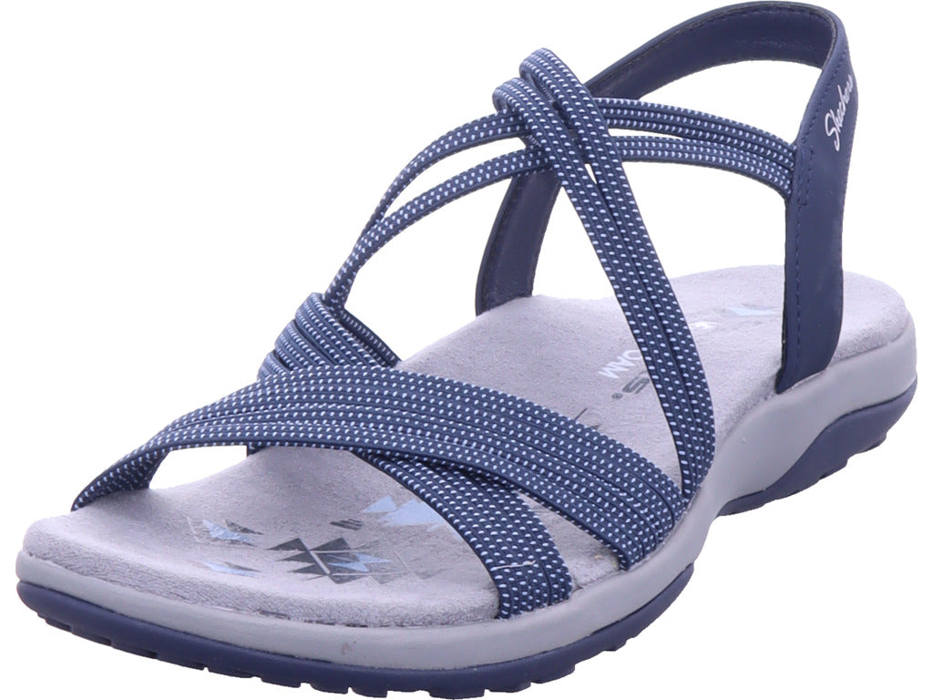 SKECHERS Dámské sandály v modré barvě
