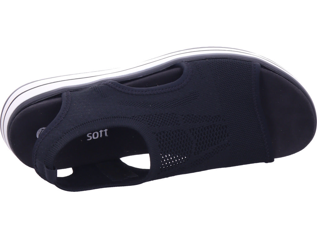 Remonte Damen Sandalette Remonte Sandale in schwarz