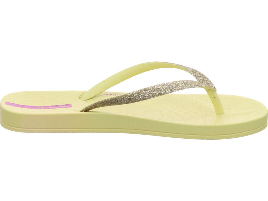 Ipanema Unisex - dětské plážové boty Ipanema Ant Lolita Kids ve žluté barvě