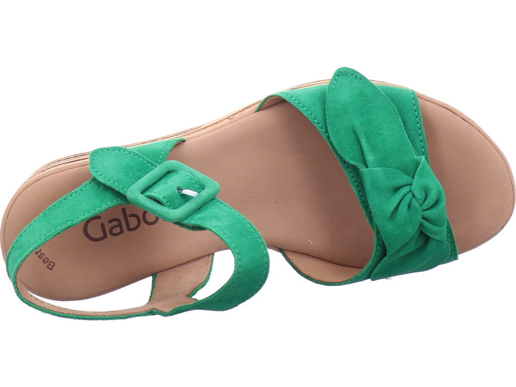 Gabor Damen Sandalette  in grün