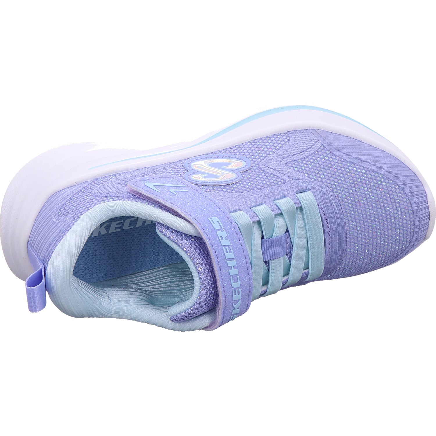 SKECHERS dívčí sportovní obuv Peri Wave ve fialové