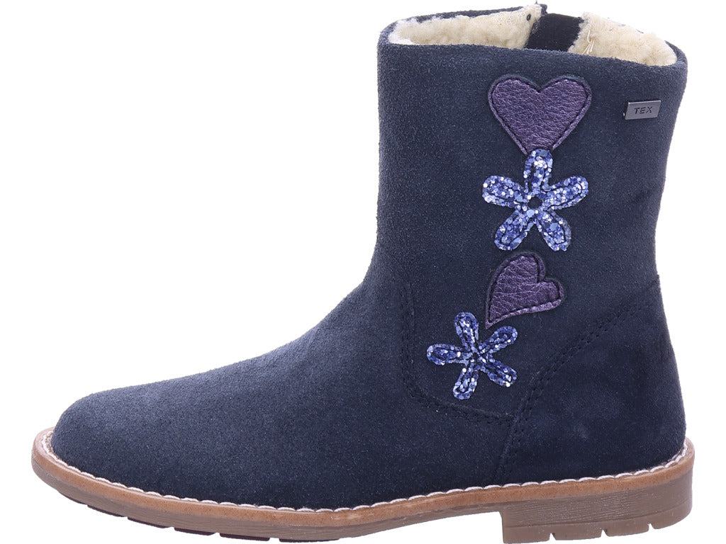 Lurchi Mädchen Stiefel  in blau