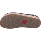 Haflinger Unisex – Dospělí Bačkory v šedé barvě
