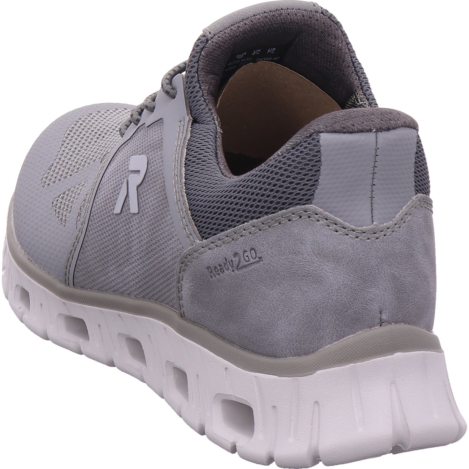 Rieker men's slippers in grey