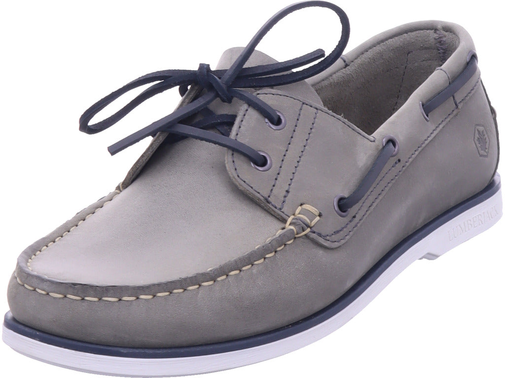 lumberjack Herren Slipper Navigator in grau