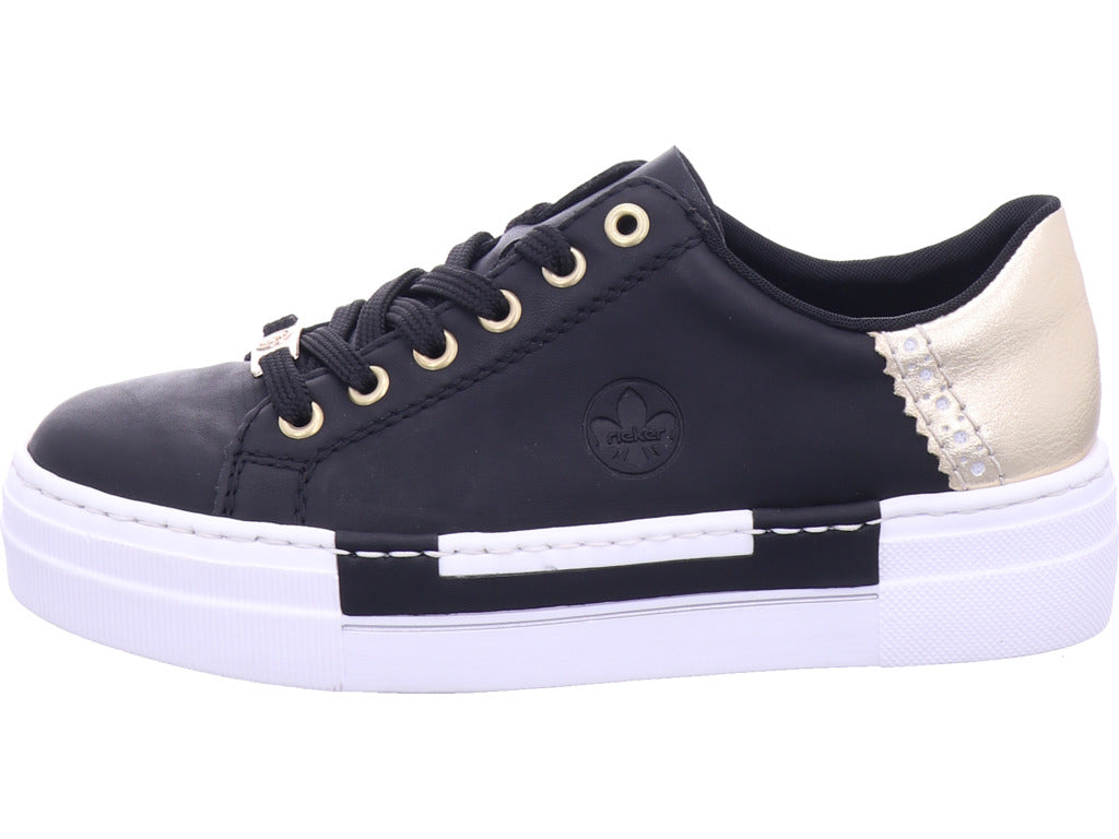 Rieker Women's Sneakers in Black
