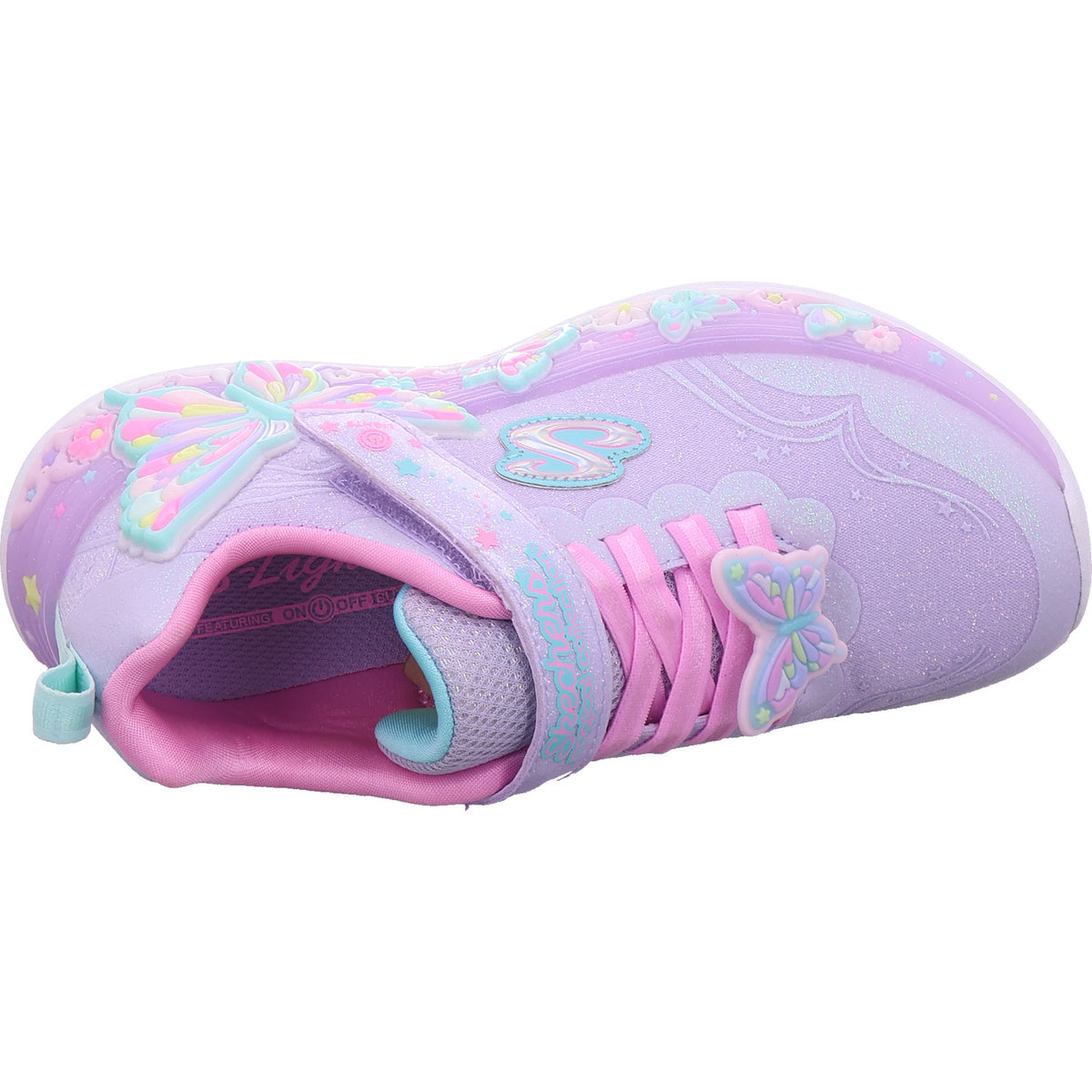 SKECHERS Mädchen Sneaker Butterfly Bliss in lila