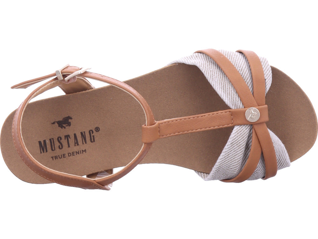 Mustang Mädchen Sandalette  in beige