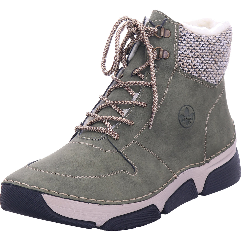 Rieker Herren Winterstiefel  in grün