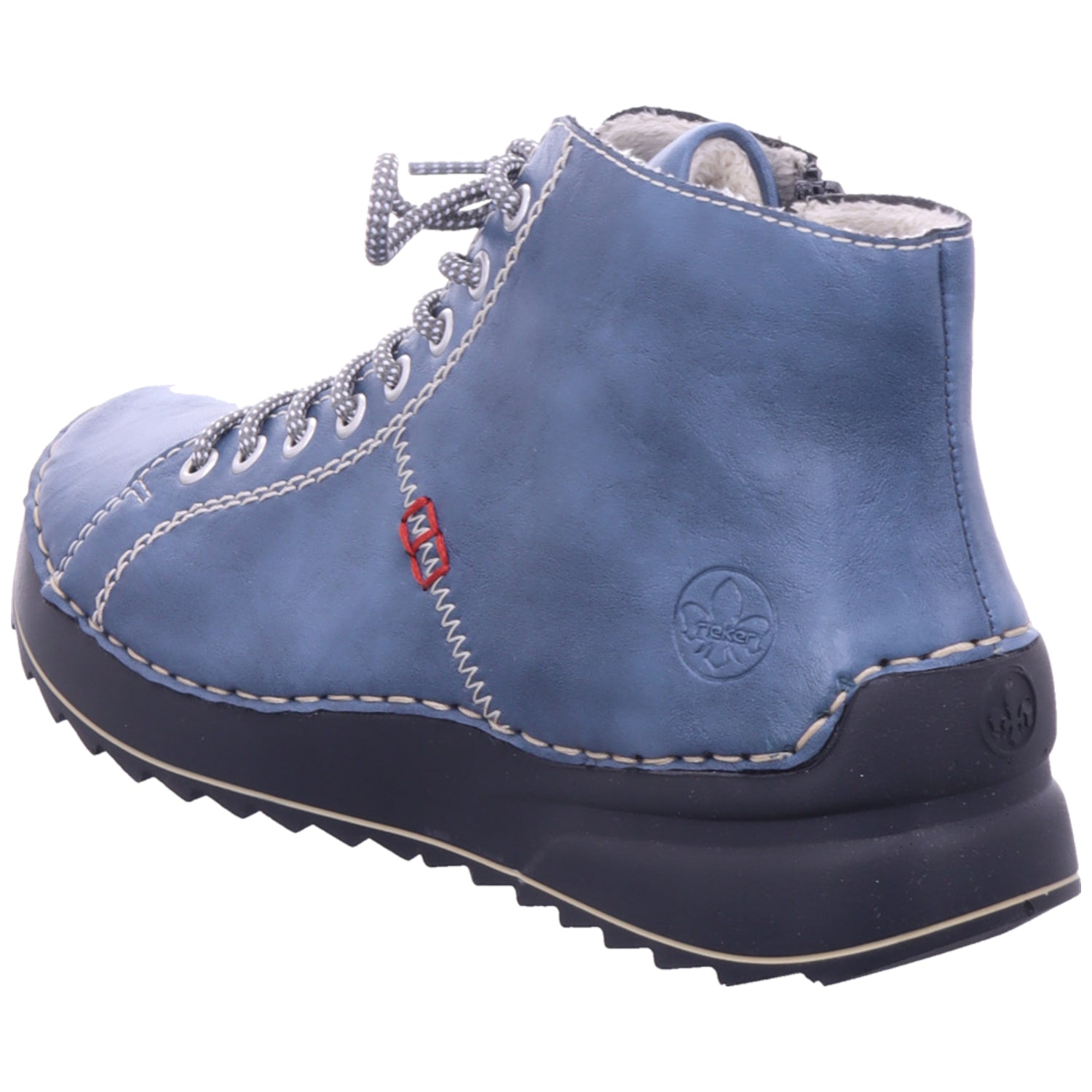 Rieker Damen Stiefel Hwk Damen Stiefel in blau