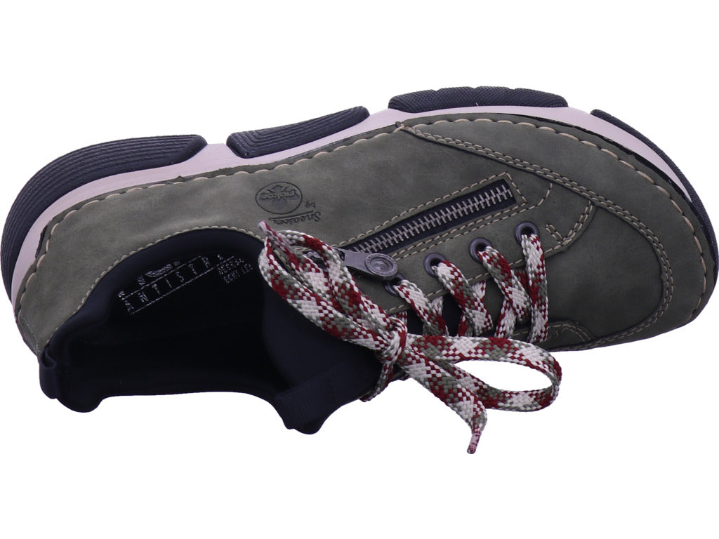 Rieker Damen Slipper Hwk Damen Halbschuhe in grün