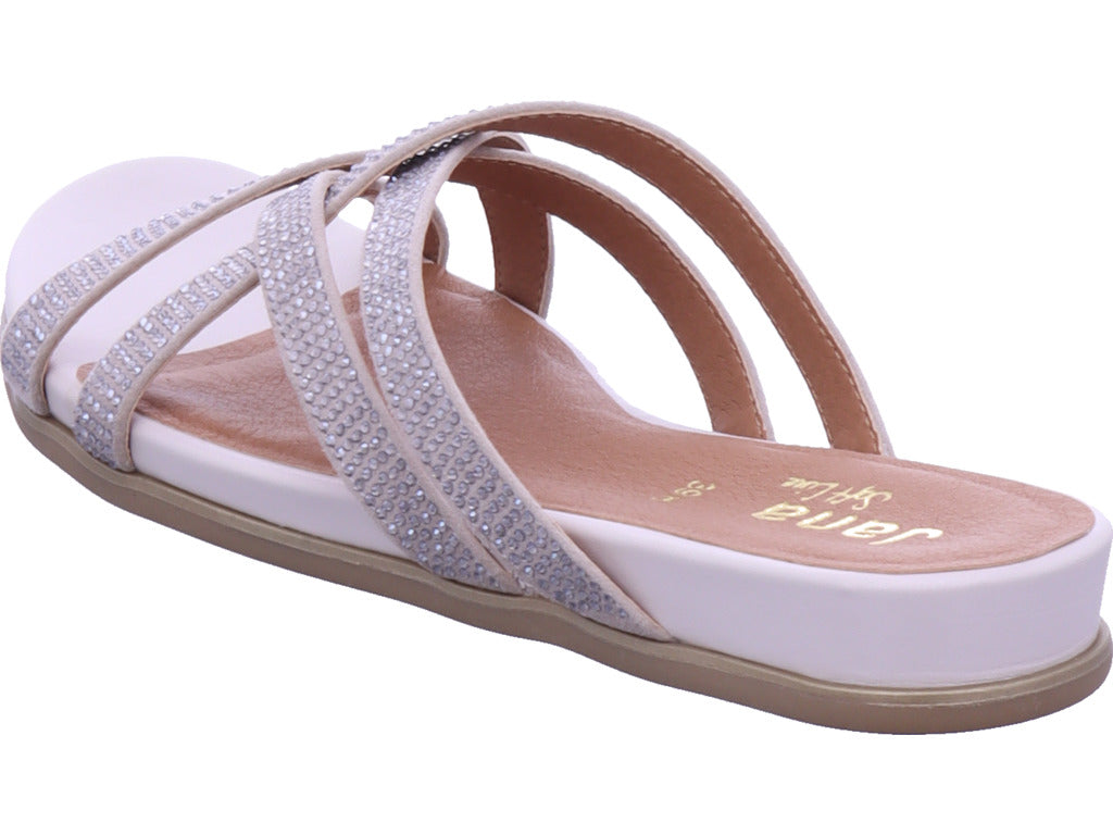 Jana Damen Pantolette M2716142 in beige
