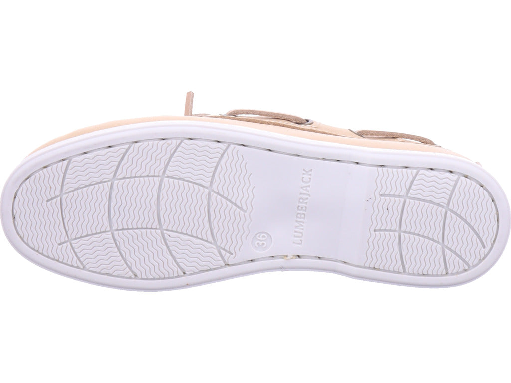 lumberjack Damen Slipper Navigator in beige