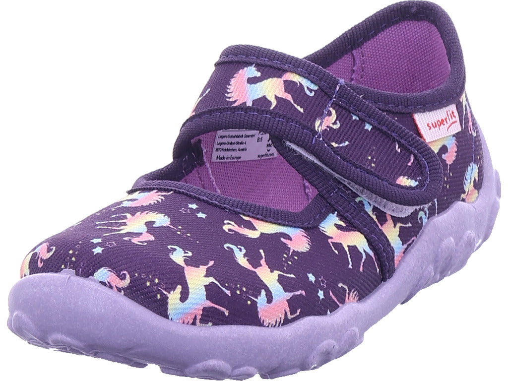 Superfit Girls' Slipper Textile Bonny in purple