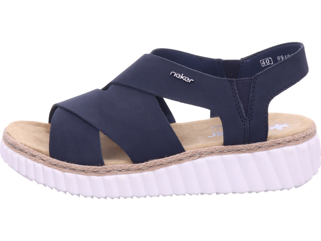 Rieker Women's Sandal Fsk Women's Sandals in blue