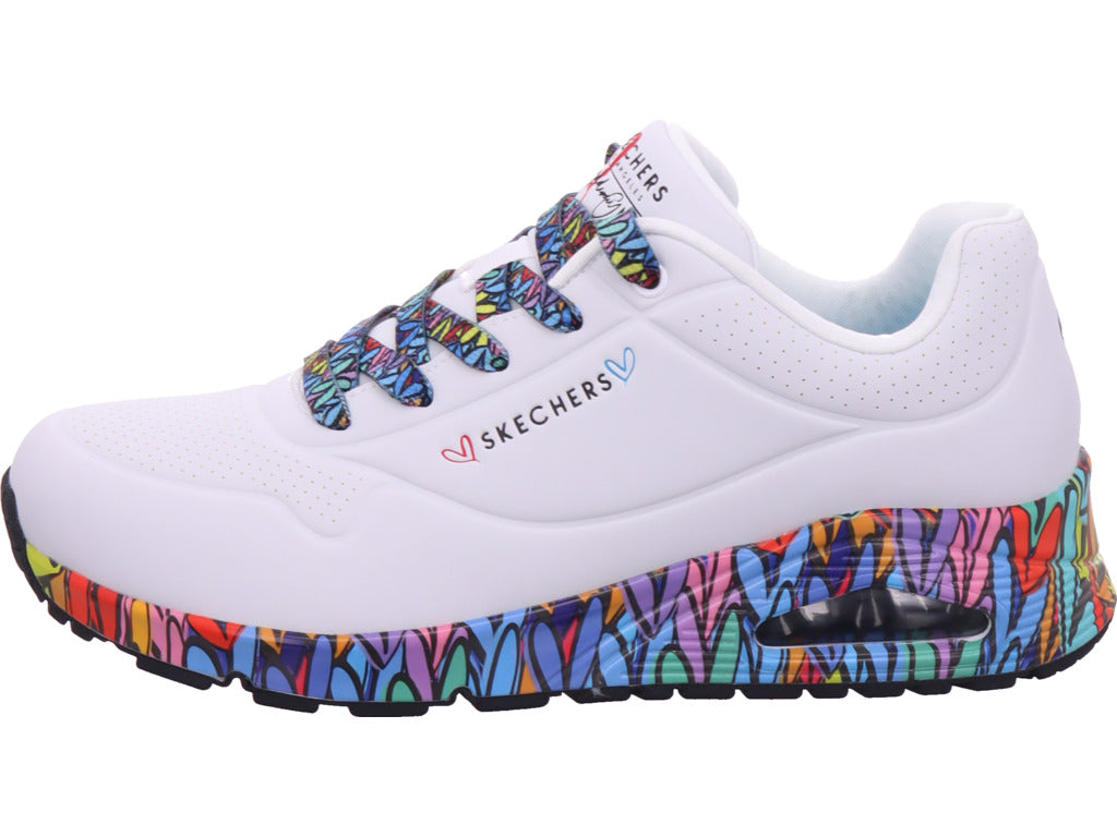 SKECHERS Women's Sneakers Uno Ravaged Love in Free