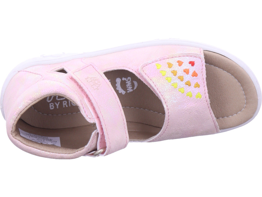 Ricosta Girls' Sandal in Rose