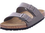 Birkenstock Men's Arizona Natural Leather Sandal in Grey