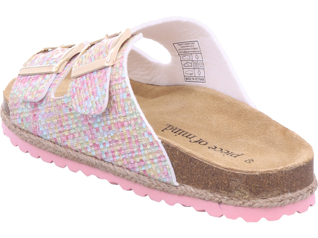 Planet Footwear Damen Pantolette  in rose