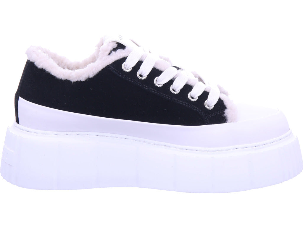 INUIKII Damen Sneaker Matilda Curly Black in schwarz
