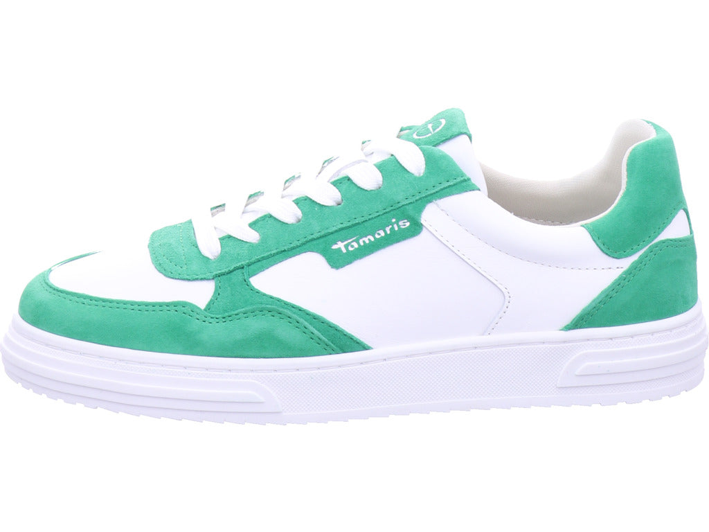 Tamaris Damen Sneaker Women Lace-Up in grün