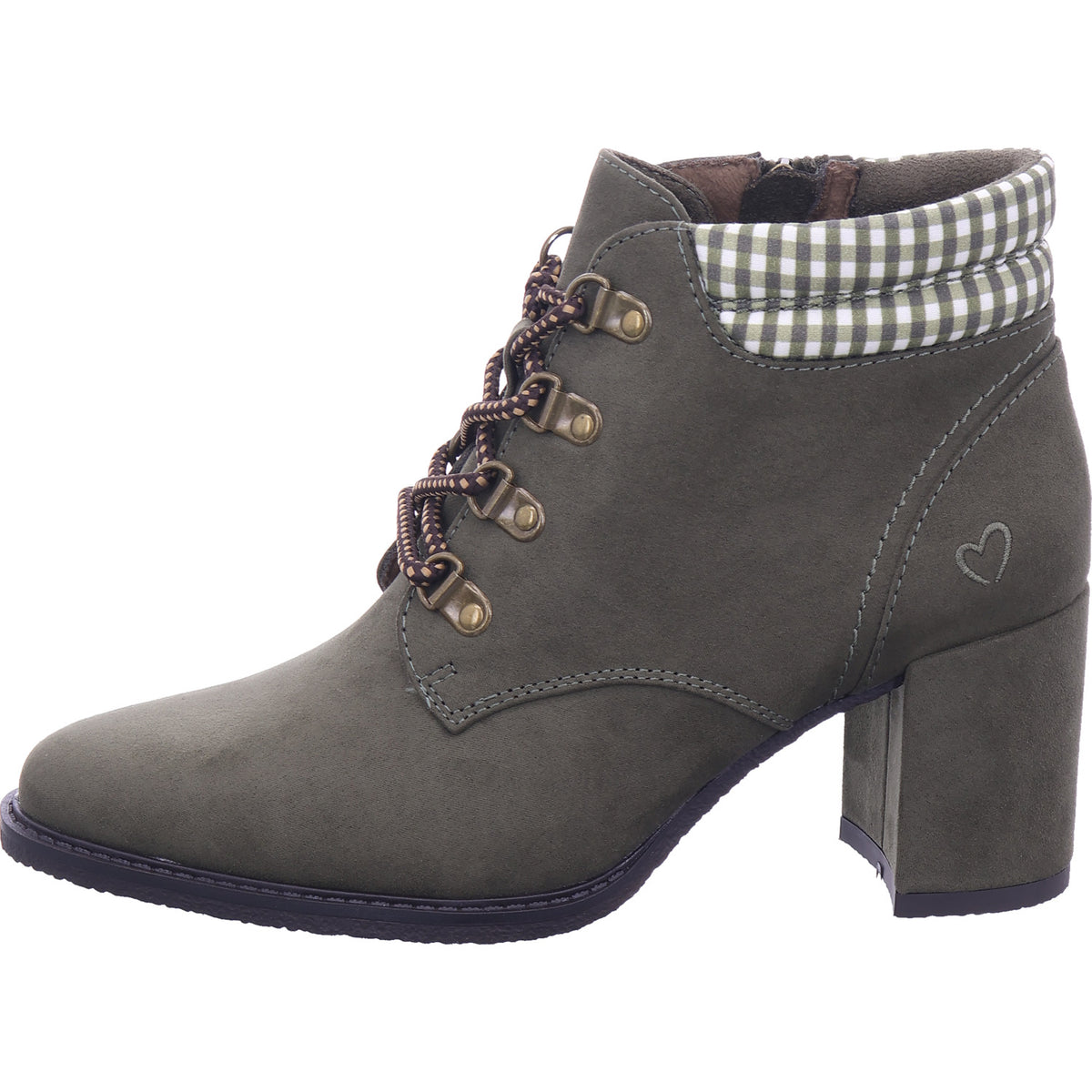 Marco Tozzi Damen Stiefelette  in dunkel-grün