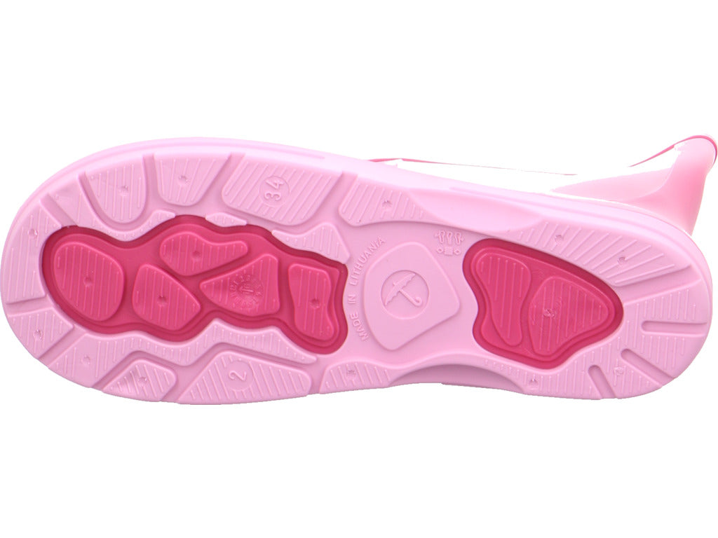 Beck Mädchen Gummistiefel Nv,Pink in rot
