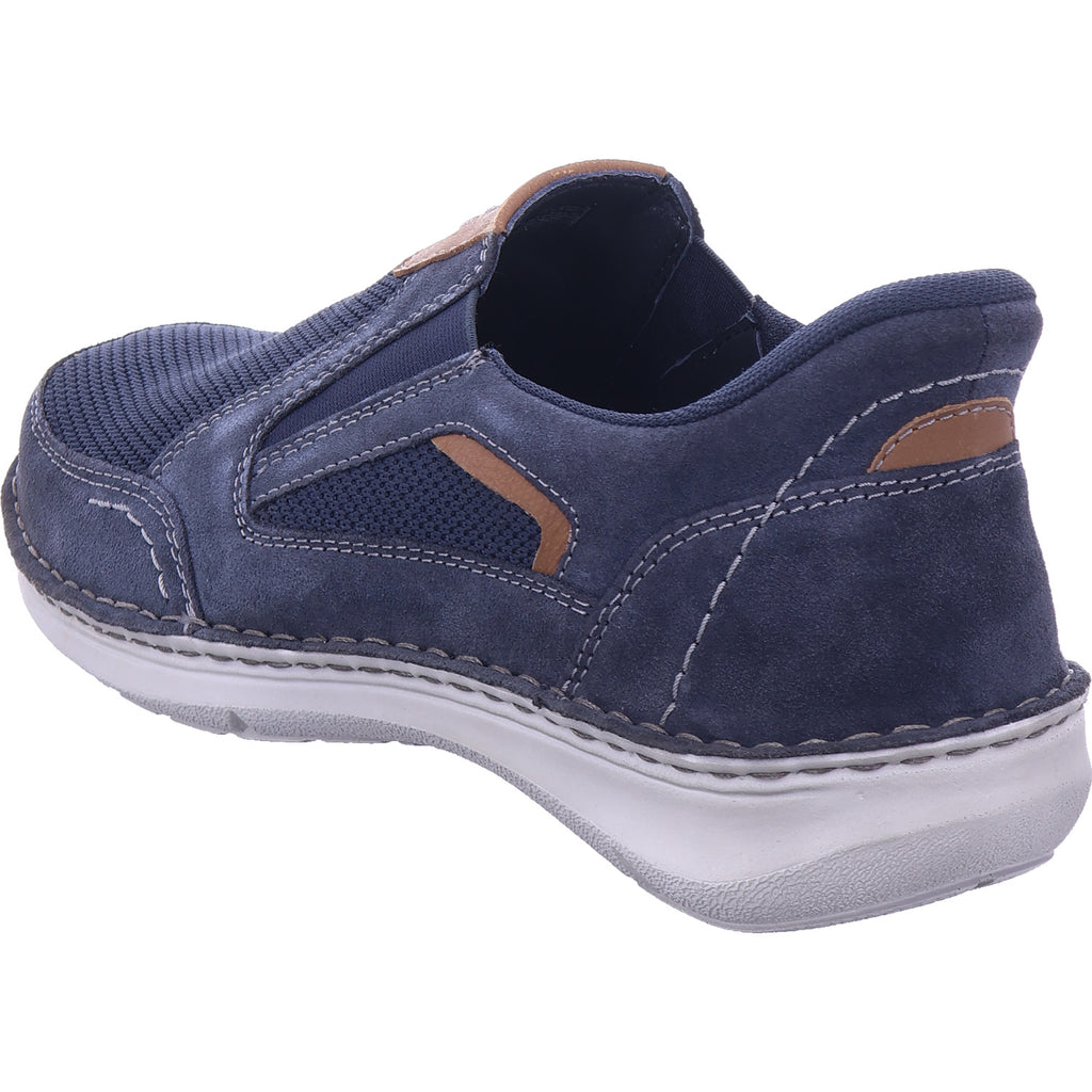 Josef Seibel Herren Slipper New Anvers 25 in dunkel-blau
