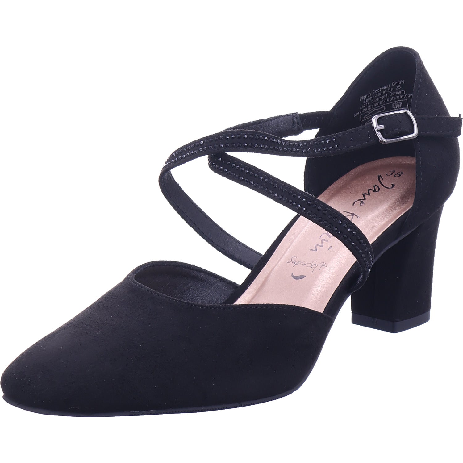 Planet Footwear Damen Pump  in schwarz