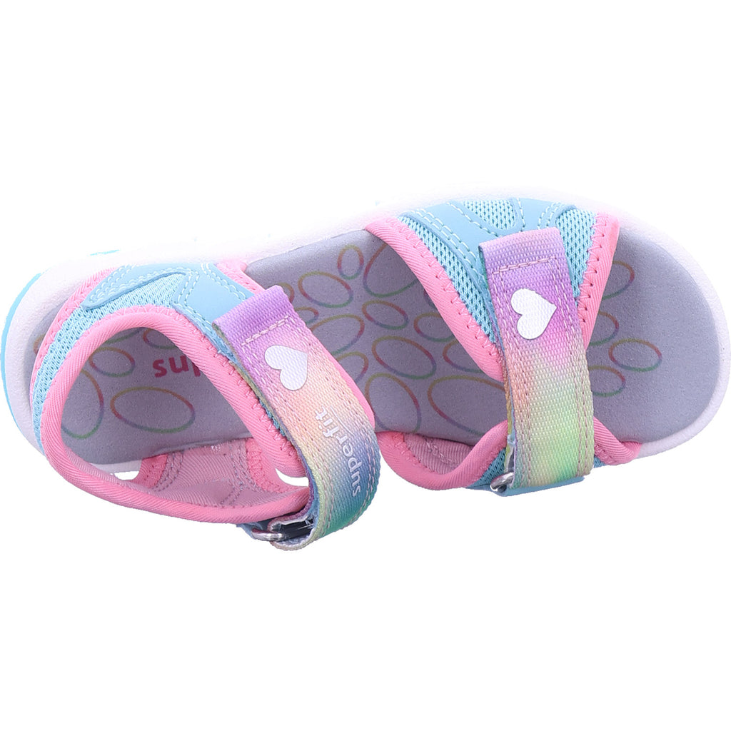 Superfit Girls' Sandals Pebbles in Green
