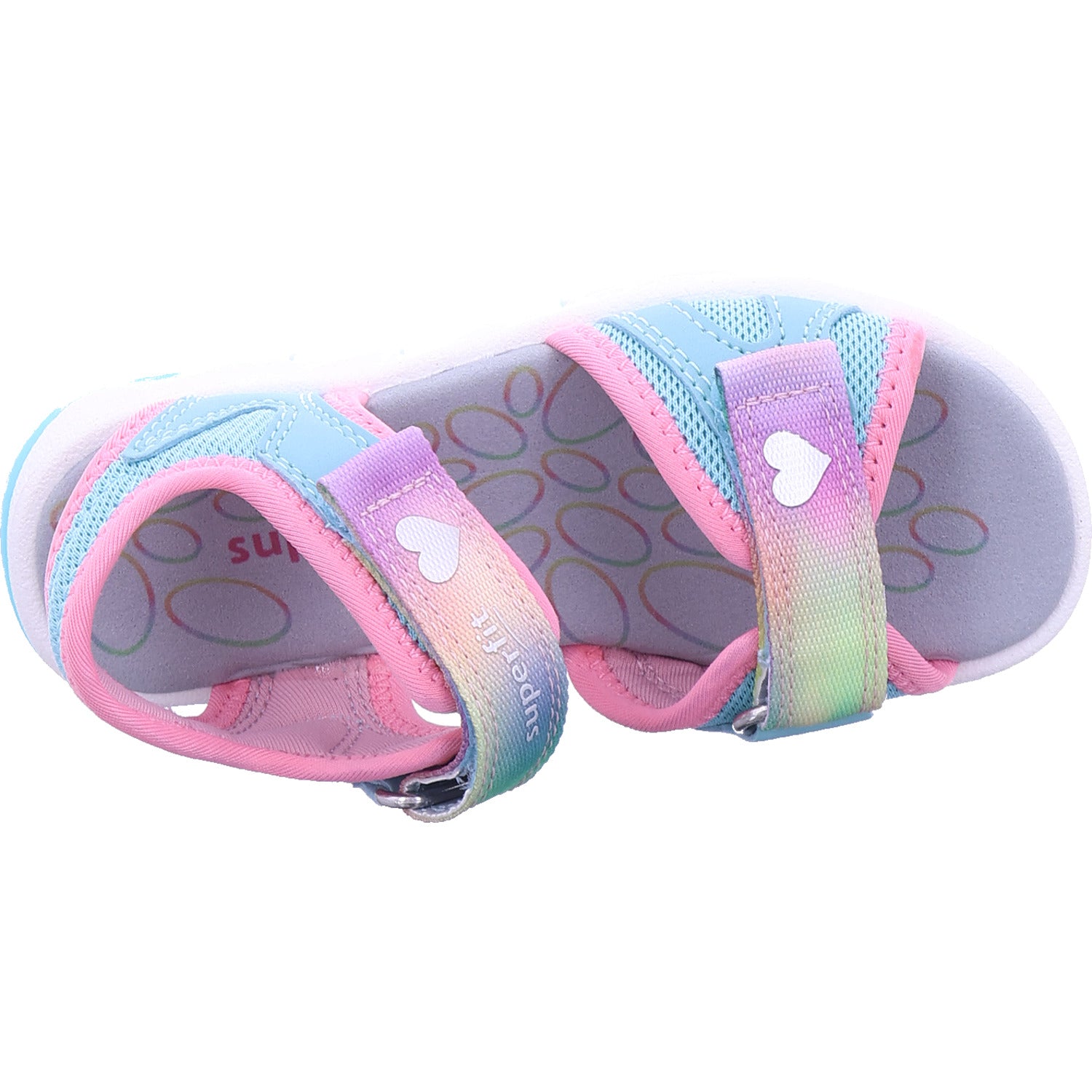 Superfit Girls' Sandals Pebbles in Green