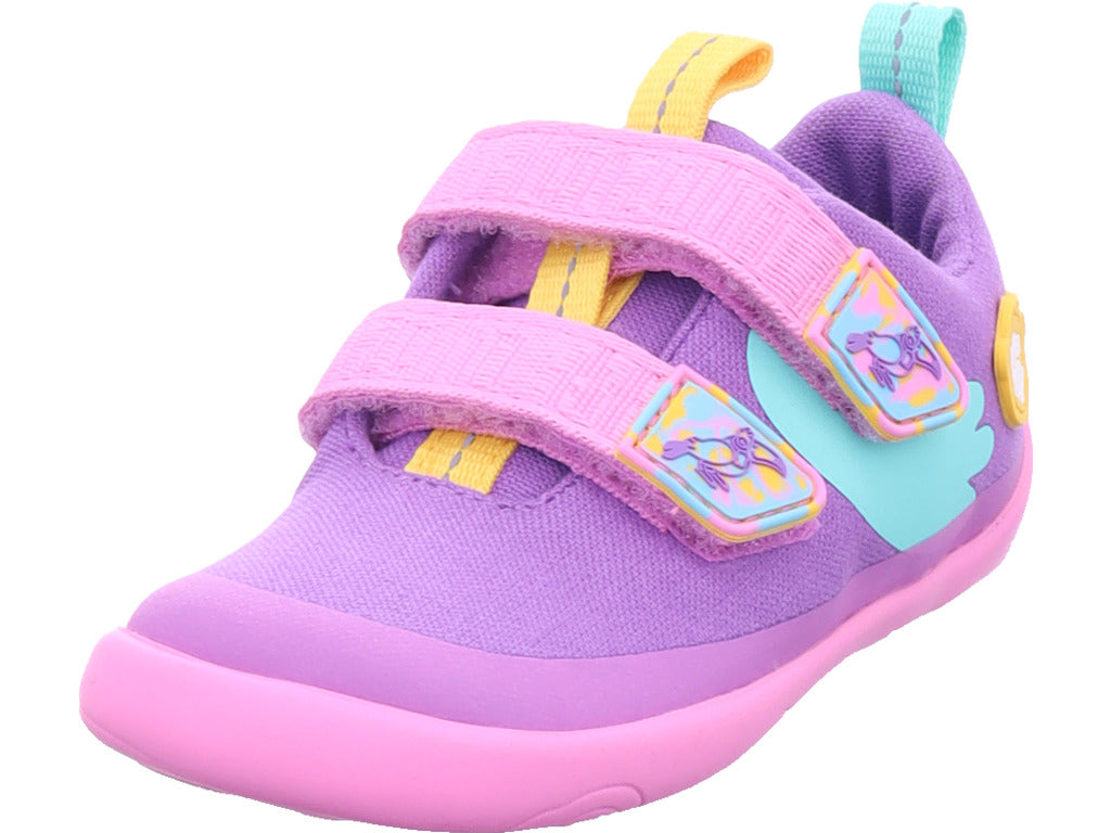 Affenzahn Girls' Barefoot Shoes Creative Toucan in Pink
