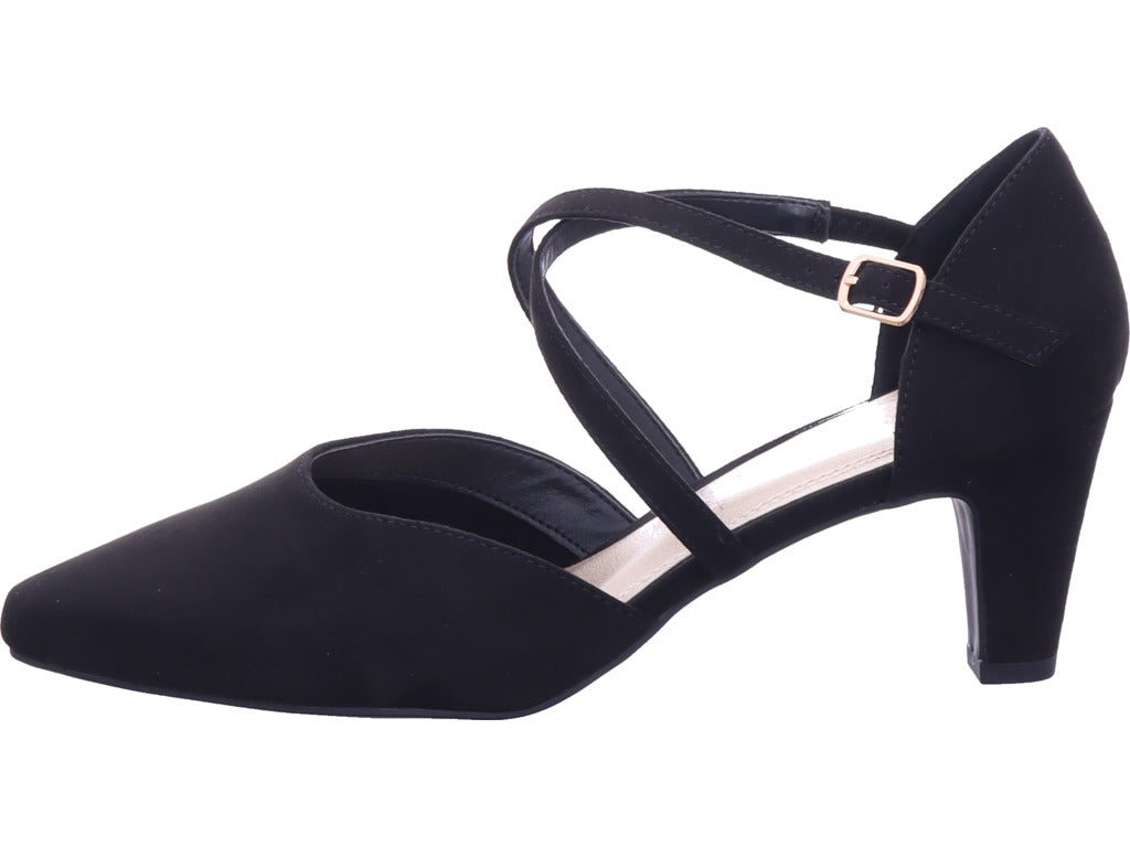 Idana Damen Halbschuh  in schwarz