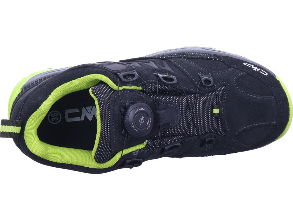 CMP Boys' Kiruna Low Hiking Shoes in Blue