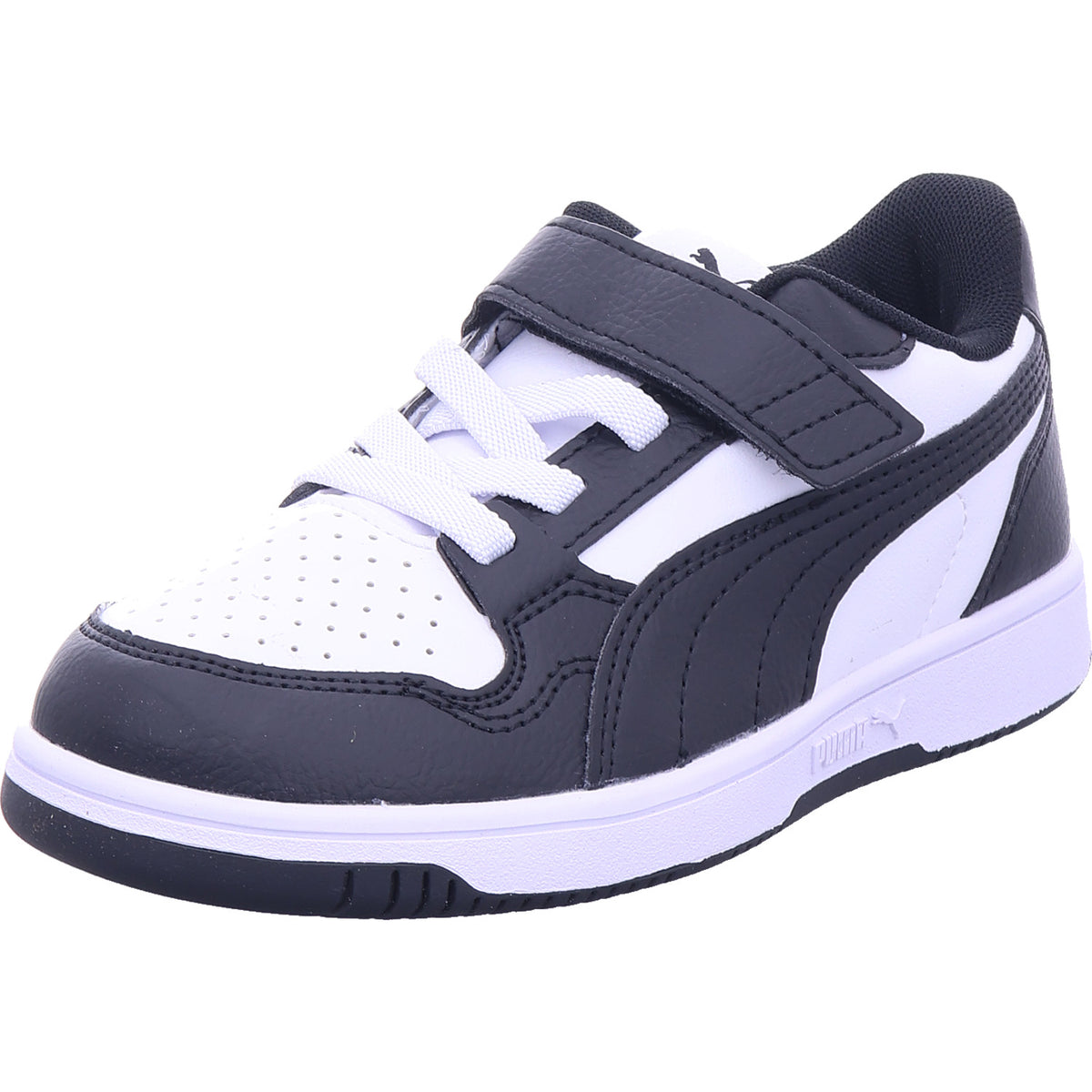 Chlapecká polobotka Puma v černé barvě