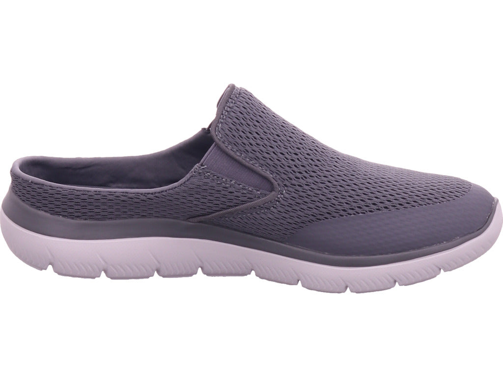 SKECHERS Herren Pantolette  in grau