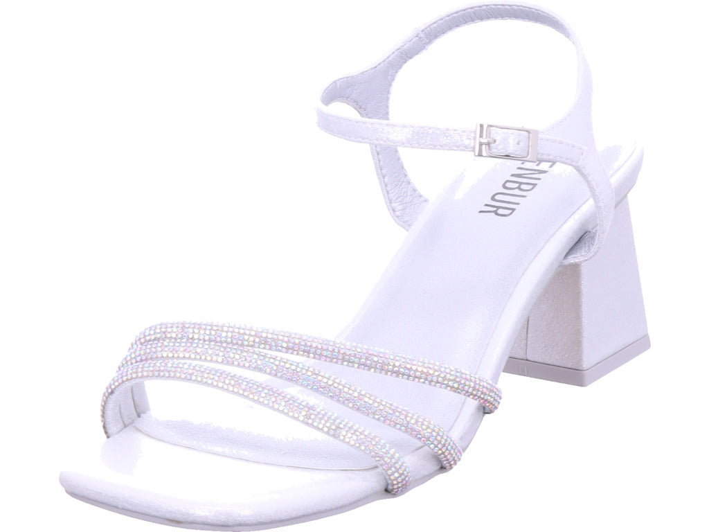 Menbur Damen Sandalette  in silber