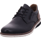 Rieker men's low shoe in black
