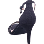 s.Oliver Damen Sandalette  in schwarz