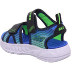 SKECHERS Boys' Microspec Splash Sandals in Black