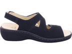 Portina Damen Sandale  in schwarz