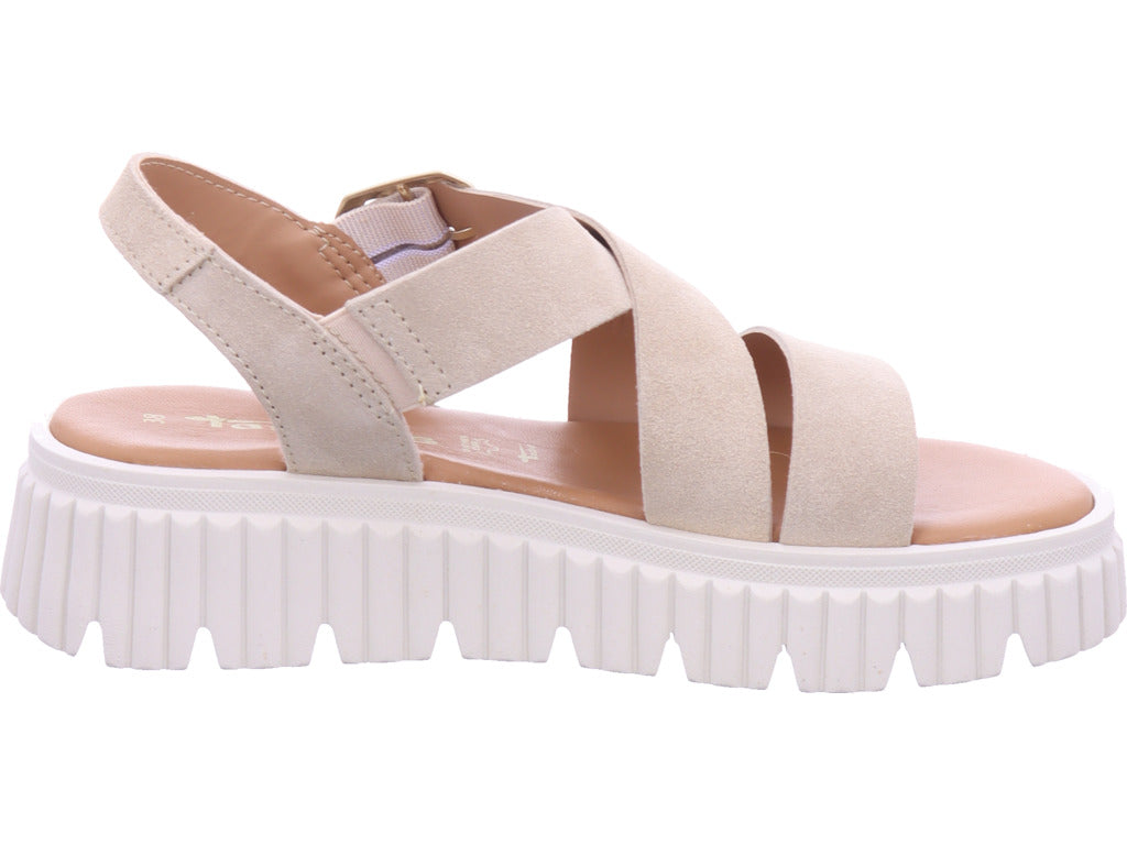 Tamaris Damen Sandale  in beige