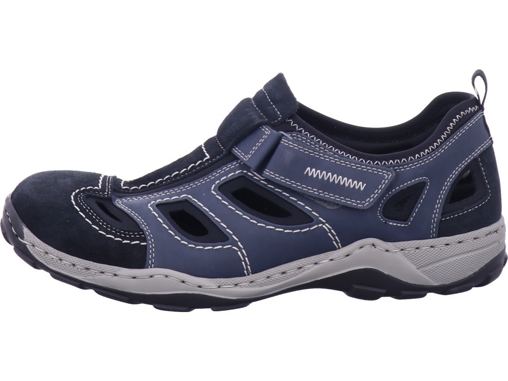 Rieker Herren Slipper  in blau